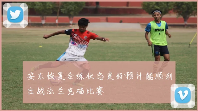 安东恢复合练状态良好预计能顺利出战法兰克福比赛